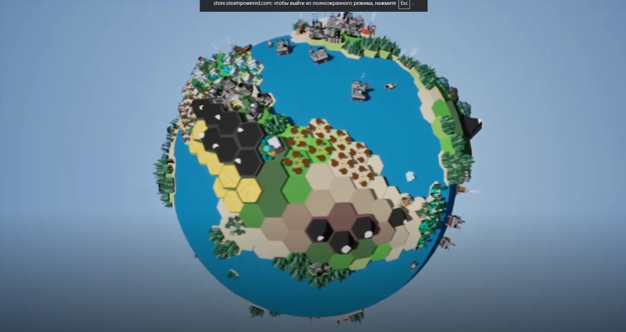 Скриншот 1 игры Planet Pioneers
