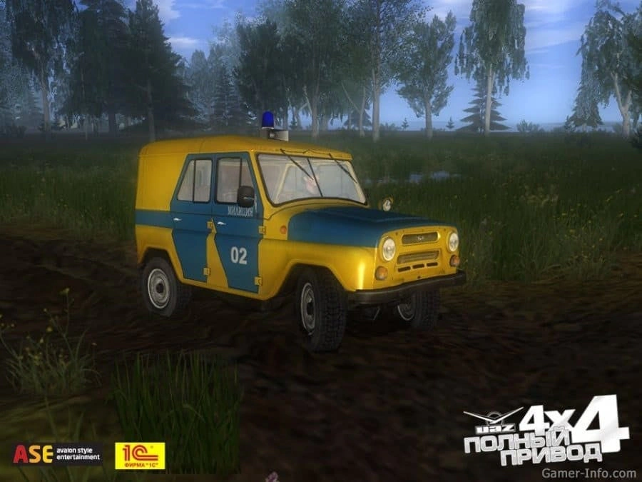 Скриншот 2 игры Полный привод УАЗ 4х4
