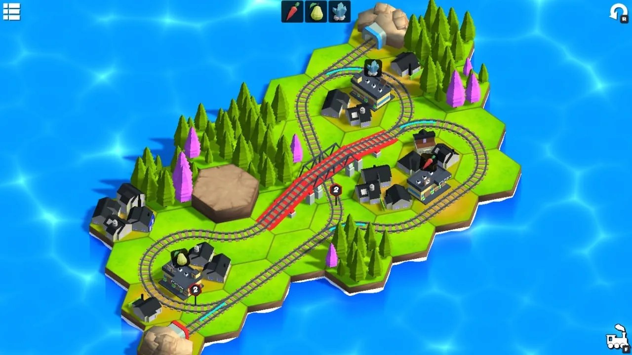 Railway Islands - Puzzle - скриншот