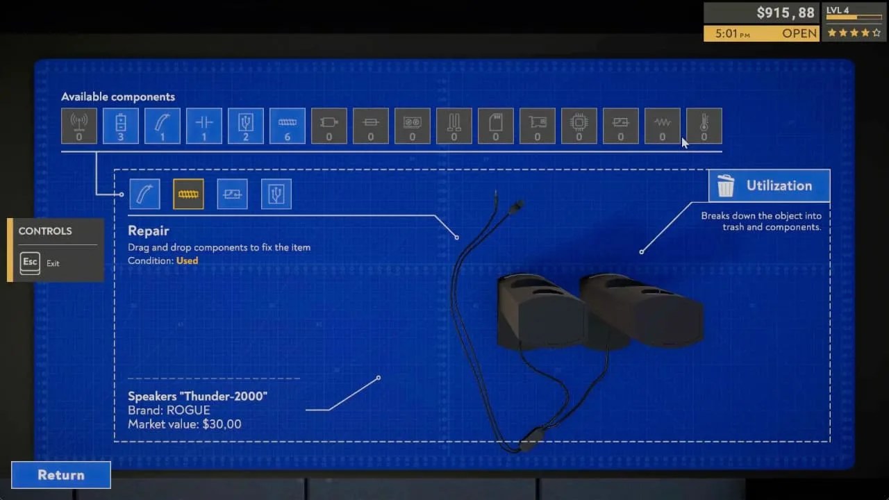 Returns Outlet Simulator - скриншот