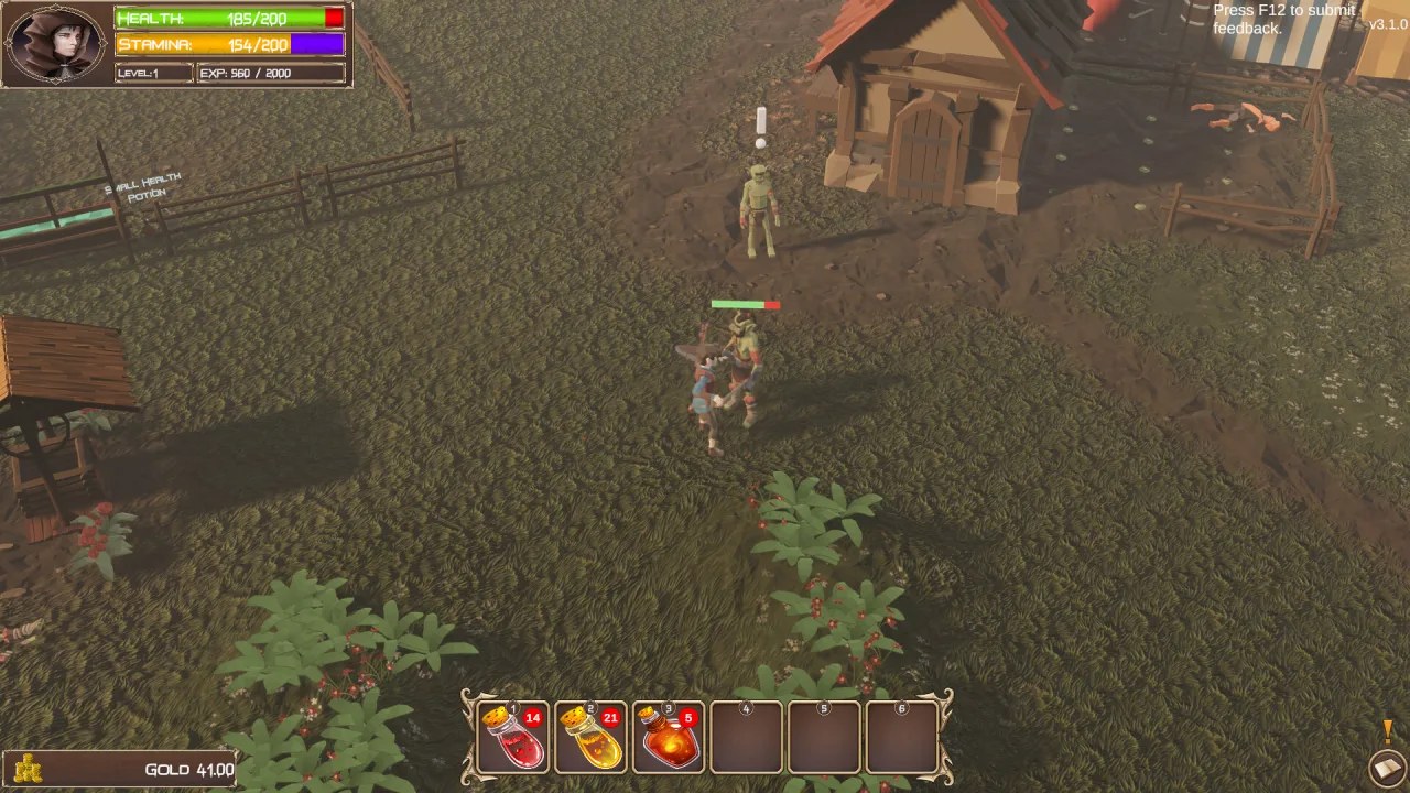 Скриншот 4 игры Rise of the Village Hero