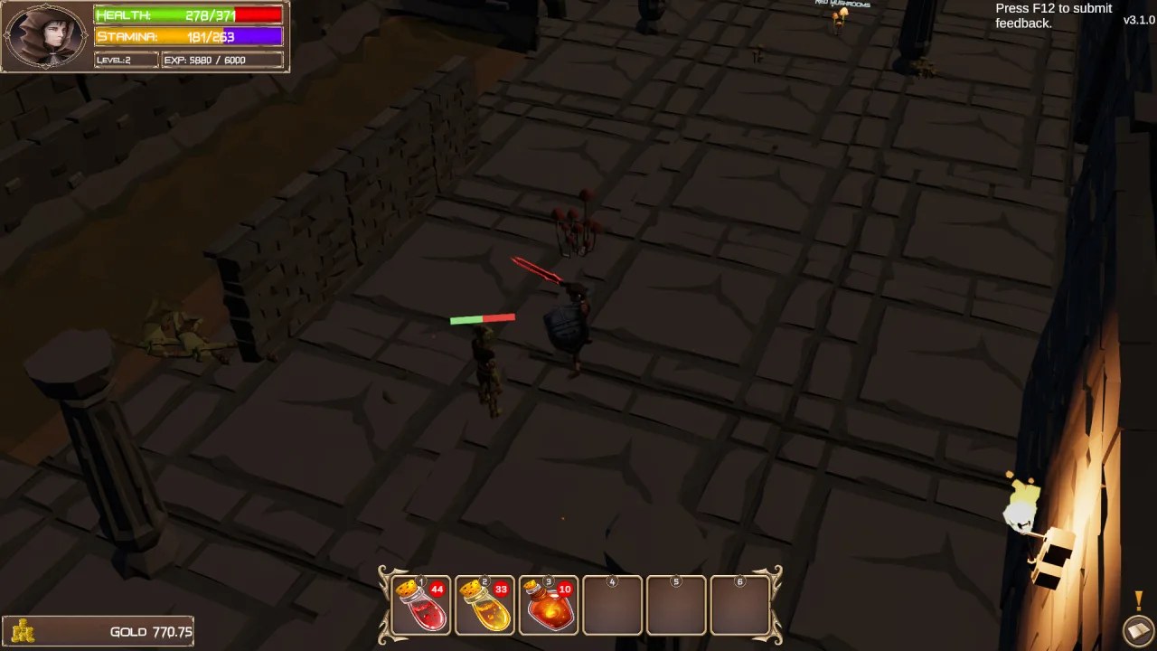 Скриншот 1 игры Rise of the Village Hero