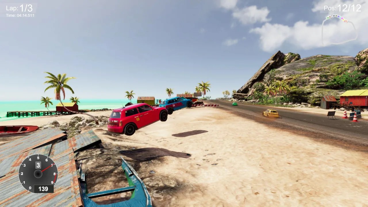 Скриншот 6 игры Rival Roads Car Racing