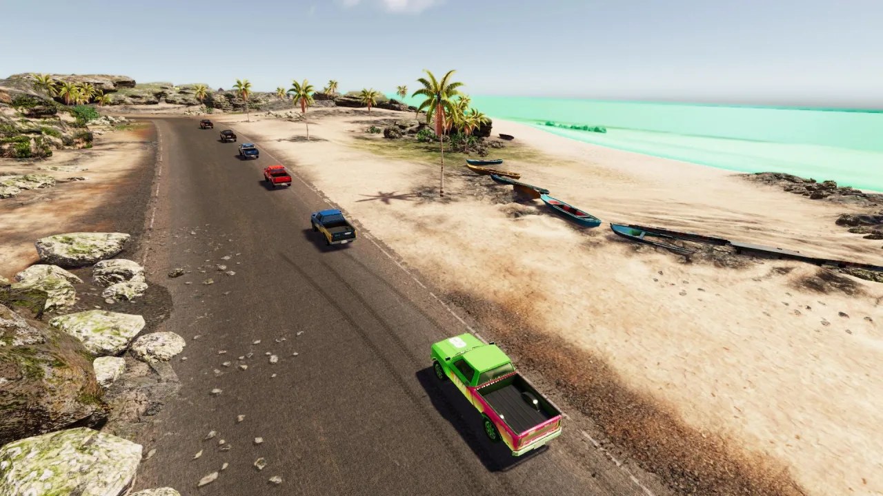 Скриншот 2 игры Rival Roads Car Racing