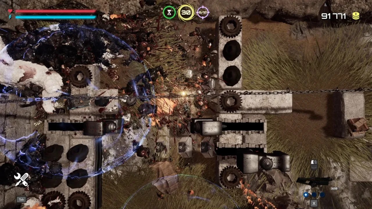 Скриншот 1 игры Sci-Fantasy Defence