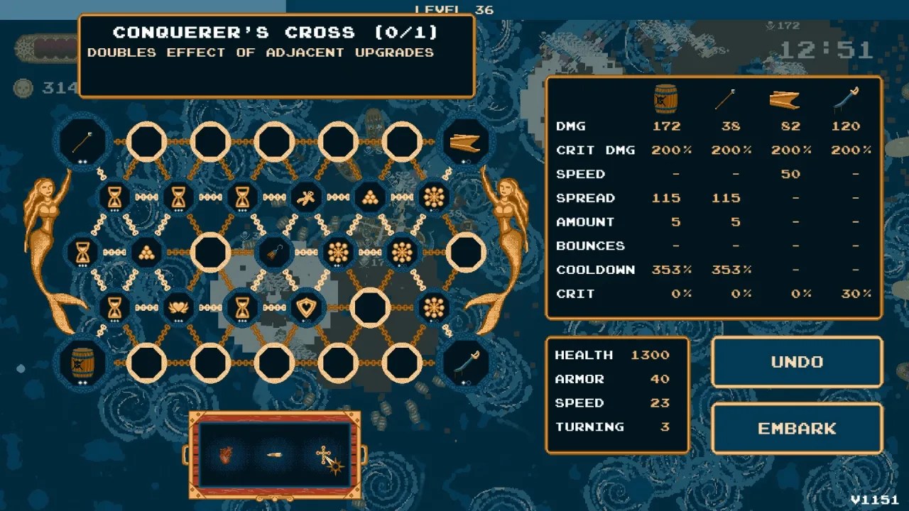 Скриншот 5 игры Sea of Survivors