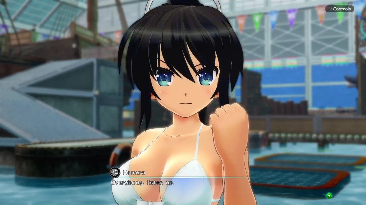 Скриншот 3 игры SENRAN KAGURA Peach Beach Splash