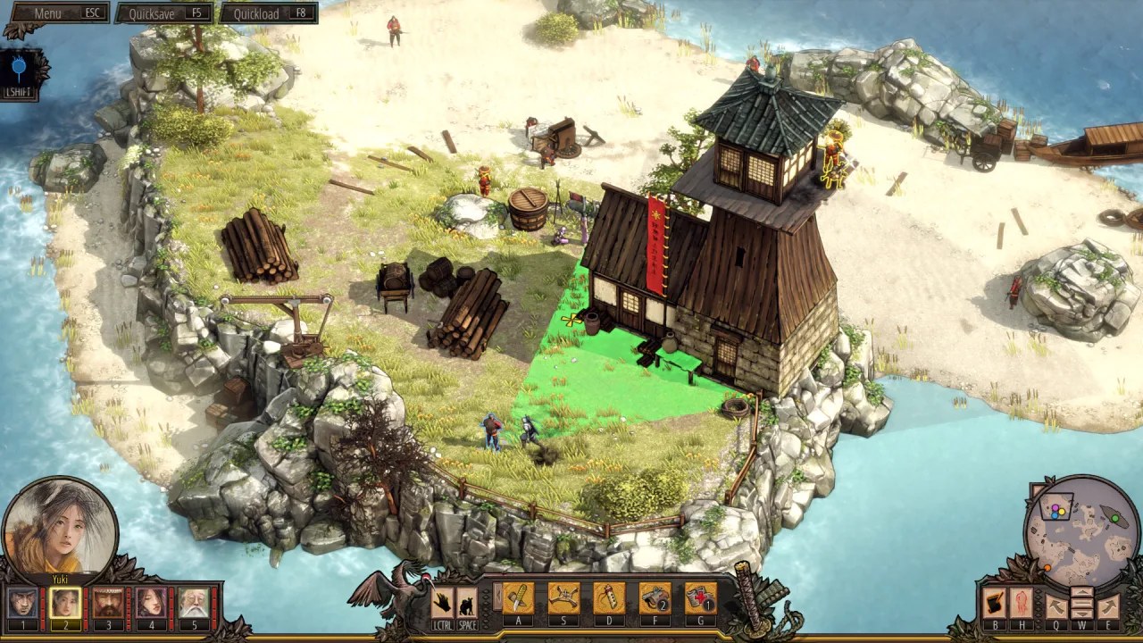 Скриншот 2 игры Shadow Tactics: Aiko's Choice