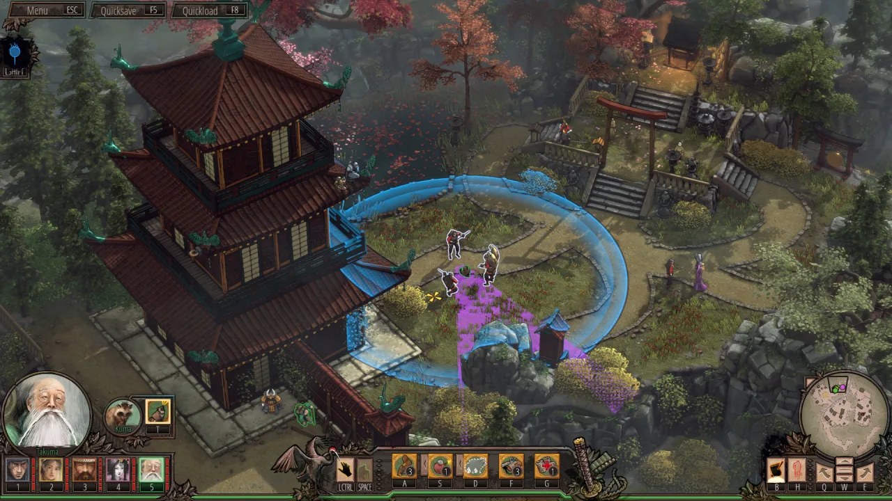 Скриншот 1 игры Shadow Tactics: Aiko's Choice
