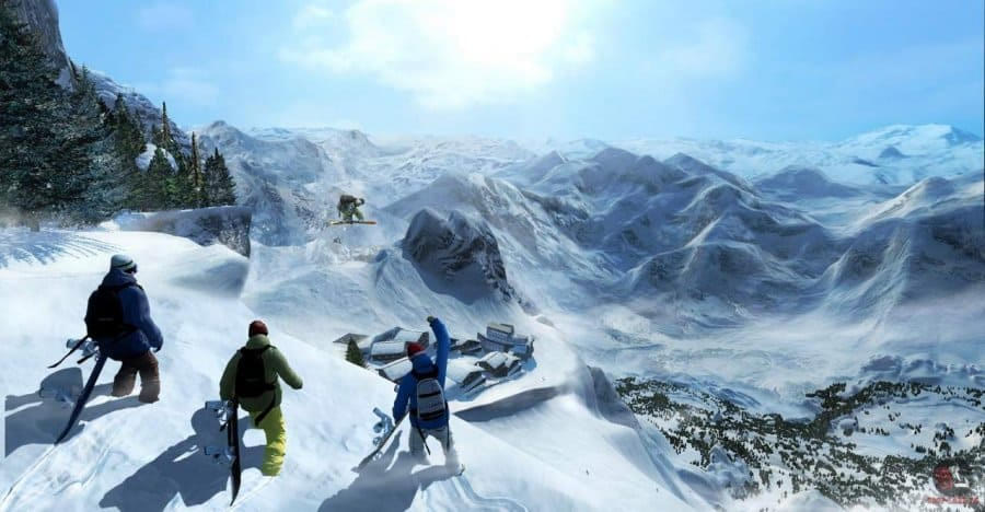 Shaun White Snowboarding