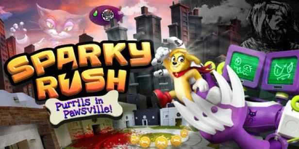 Sparky Rush: Purrils in Pawsville!