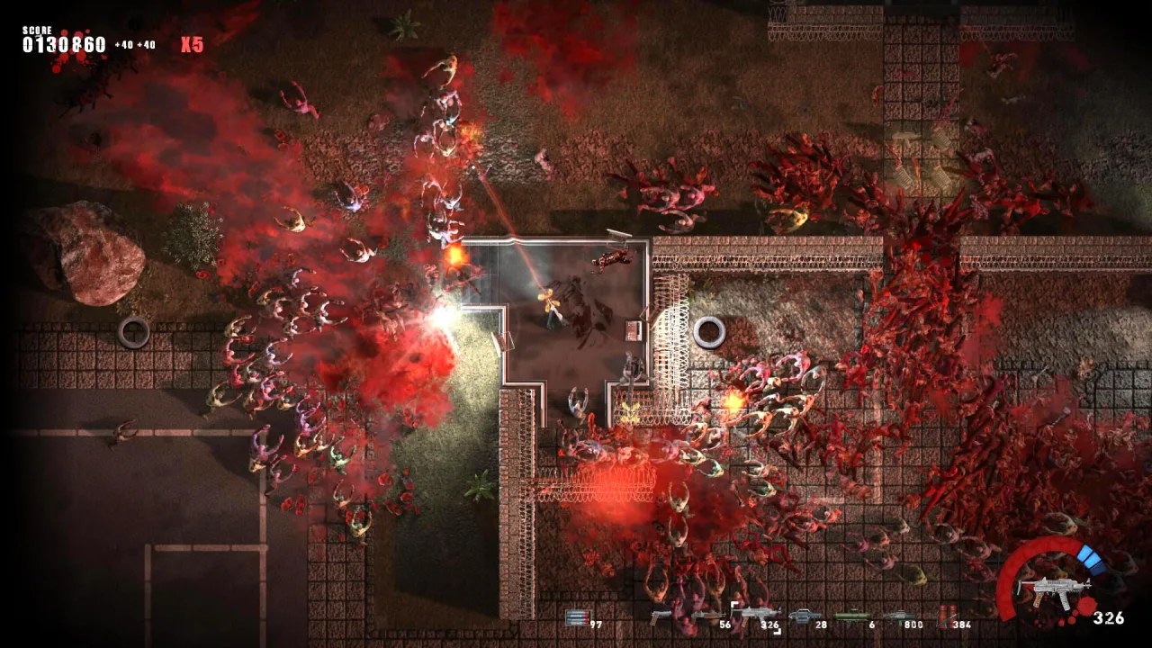 Splatter - Zombiecalypse Now по сети - скриншот