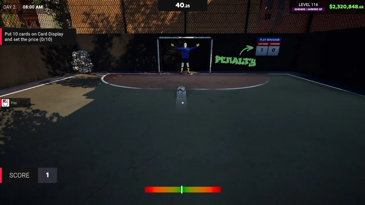 Скриншот 1 игры Sports Card Shop Simulator