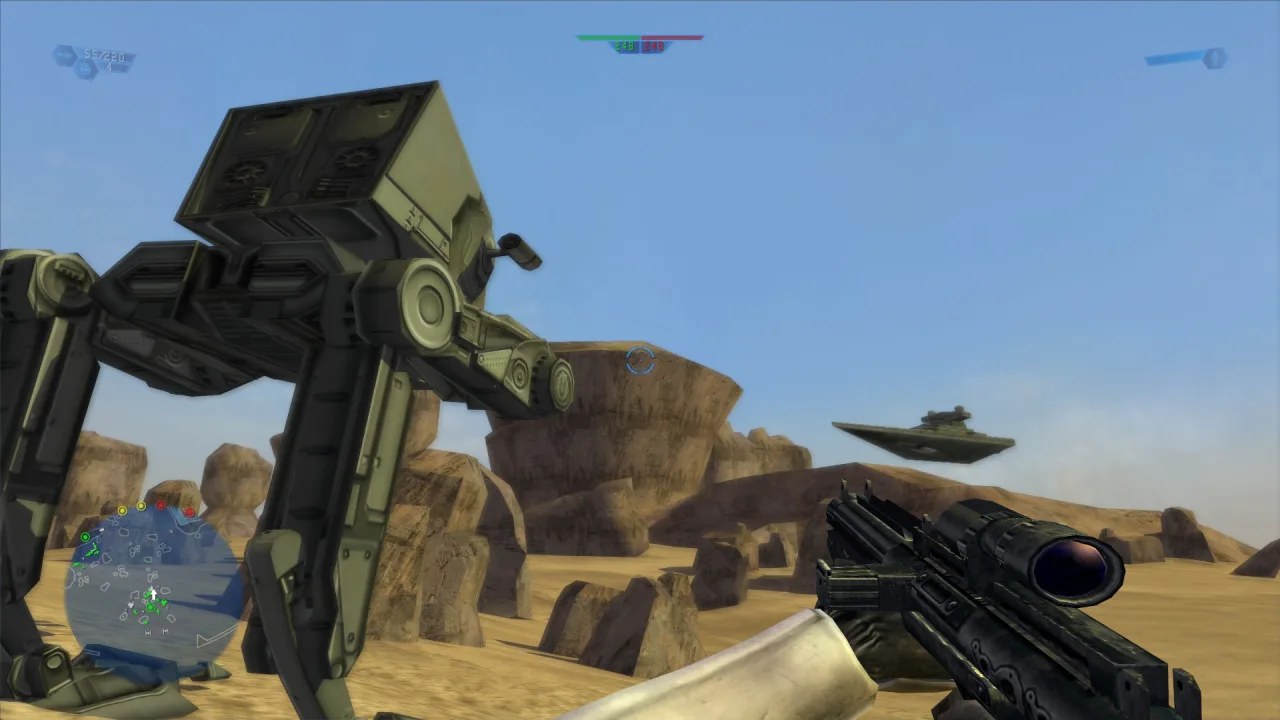 Скриншот 1 игры STAR WARS Battlefront (Classic, 2004)