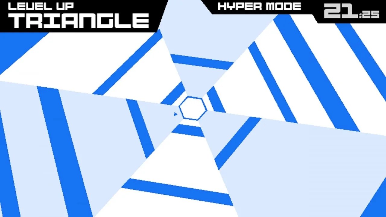 Super Hexagon - скриншот