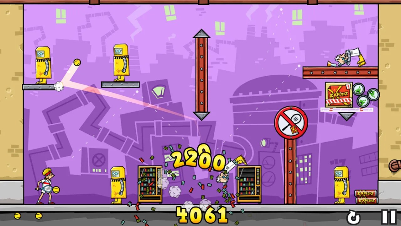 Скриншот 5 игры Tennis in the Face