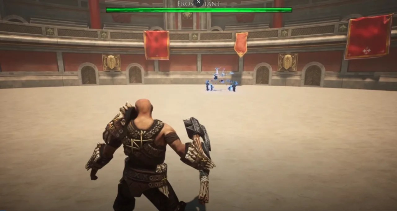 Скриншот 1 игры Thalorian Arena