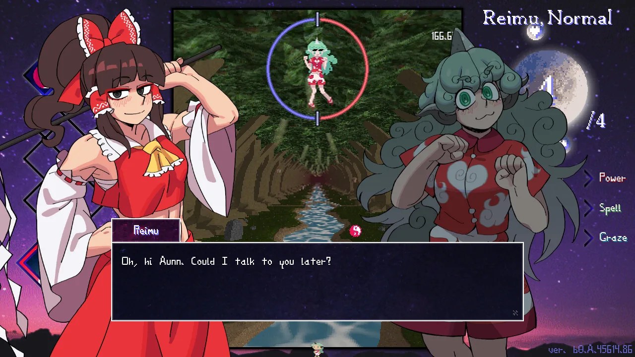 Скриншот 3 игры Touhou Lensed Night Sky, Kaseigai
