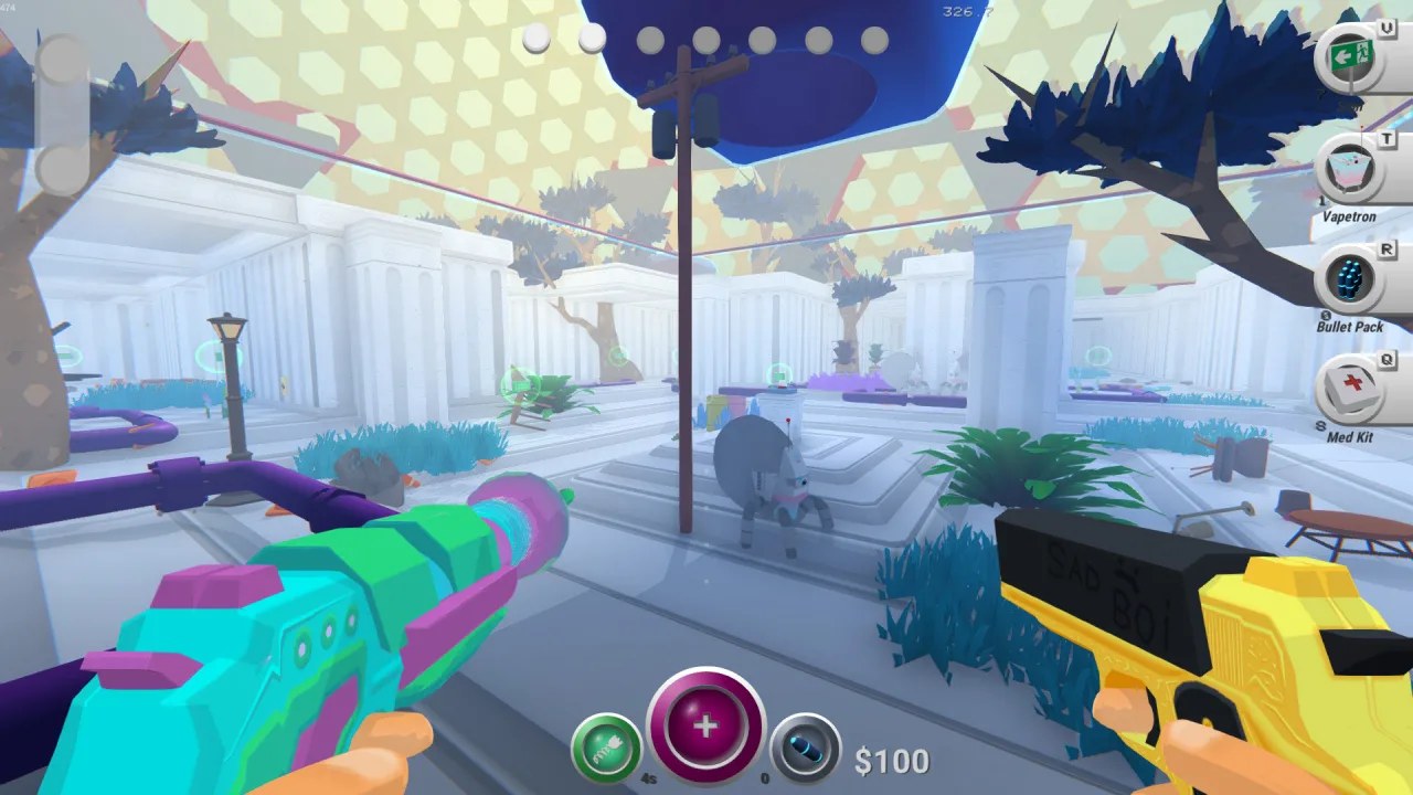 Скриншот 3 игры Vapormaze