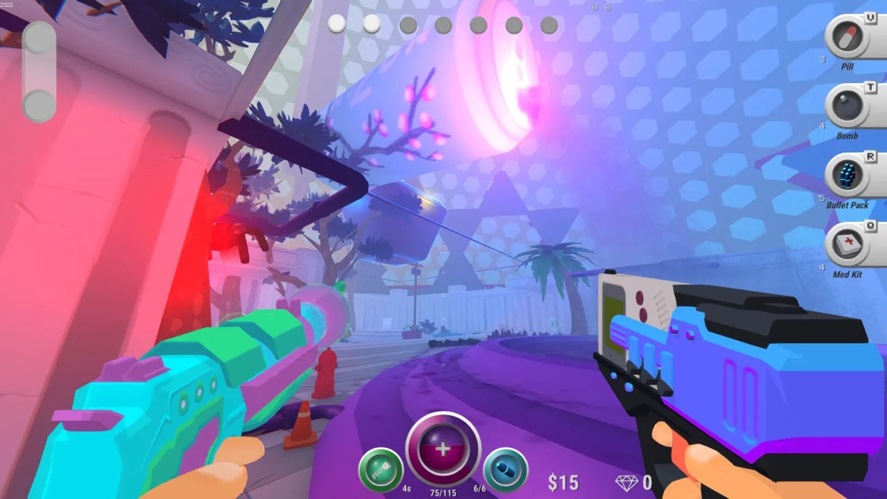Скриншот 1 игры Vapormaze