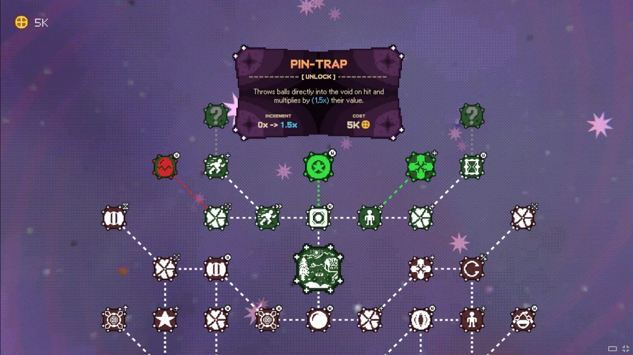 Скриншот 5 игры Void Pachinko