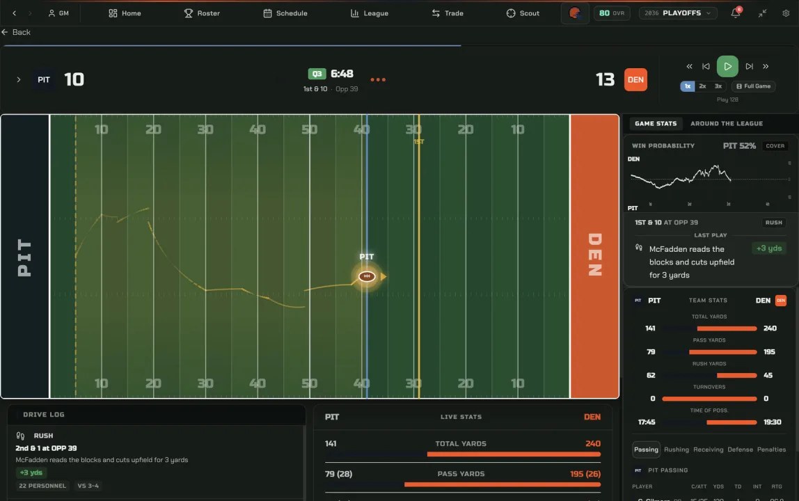 Скриншот 6 игры War Room Football