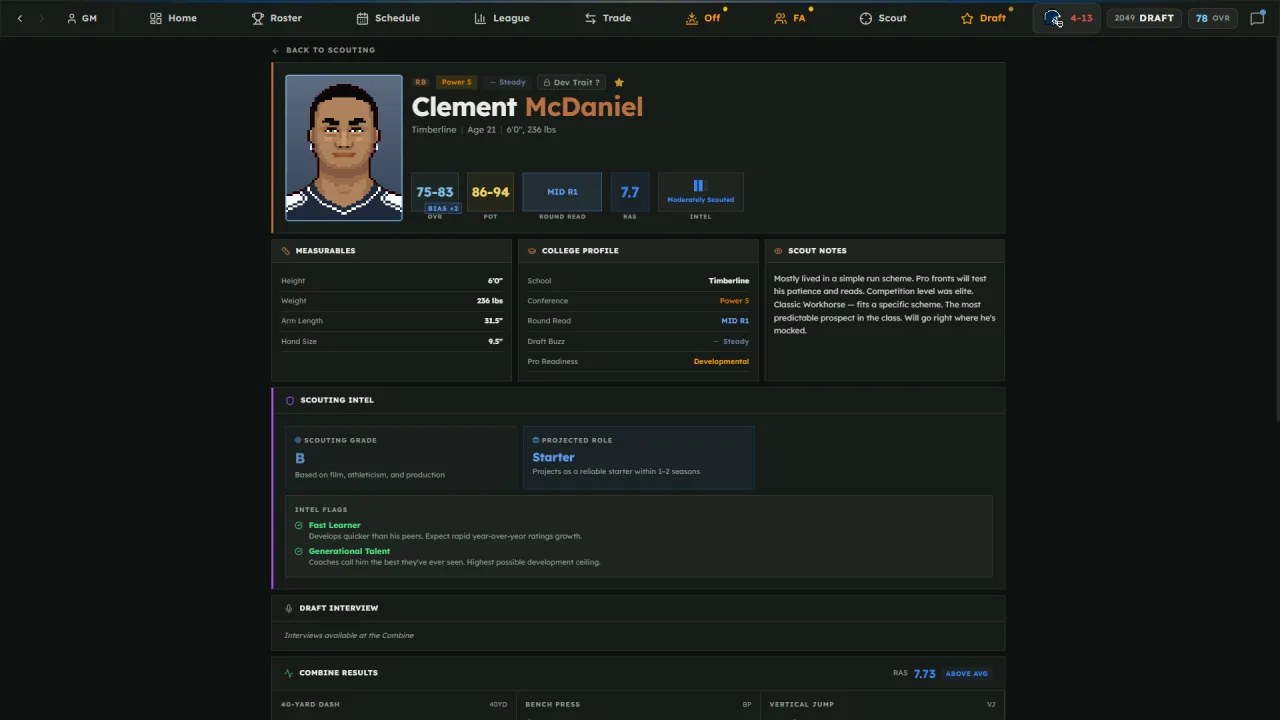Скриншот 1 игры War Room Football