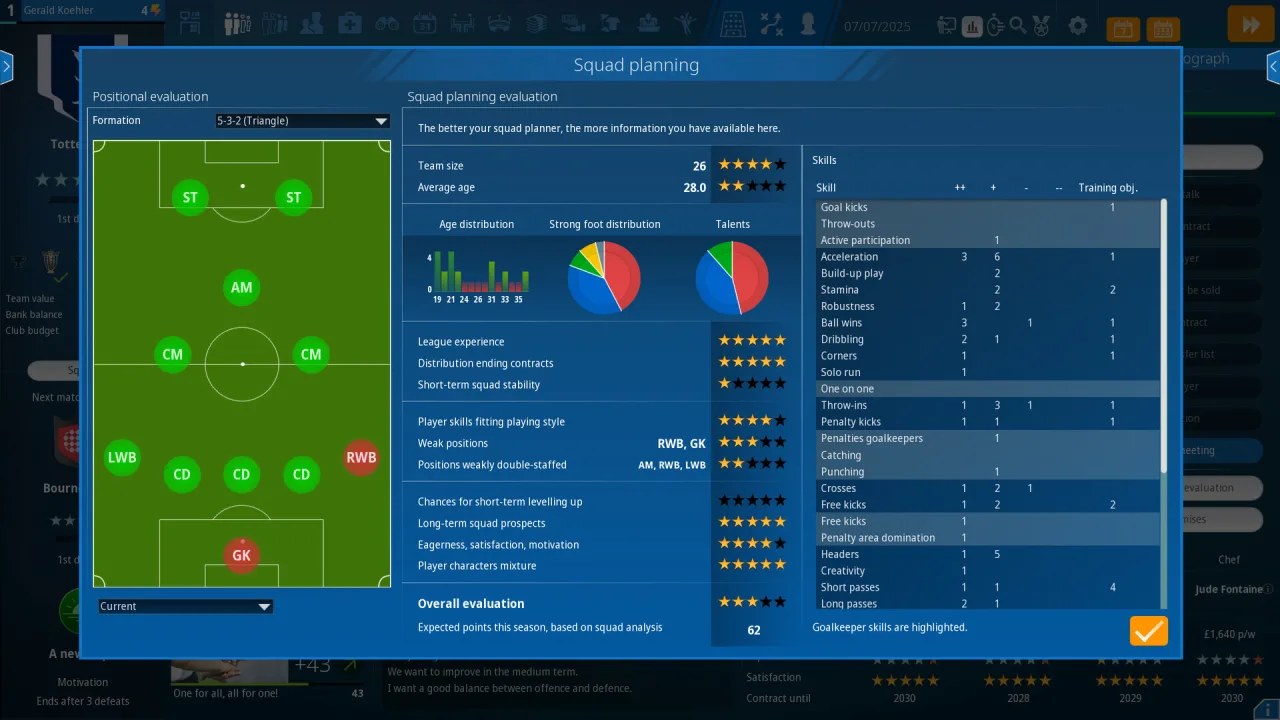Скриншот 1 игры WE ARE FOOTBALL 2027