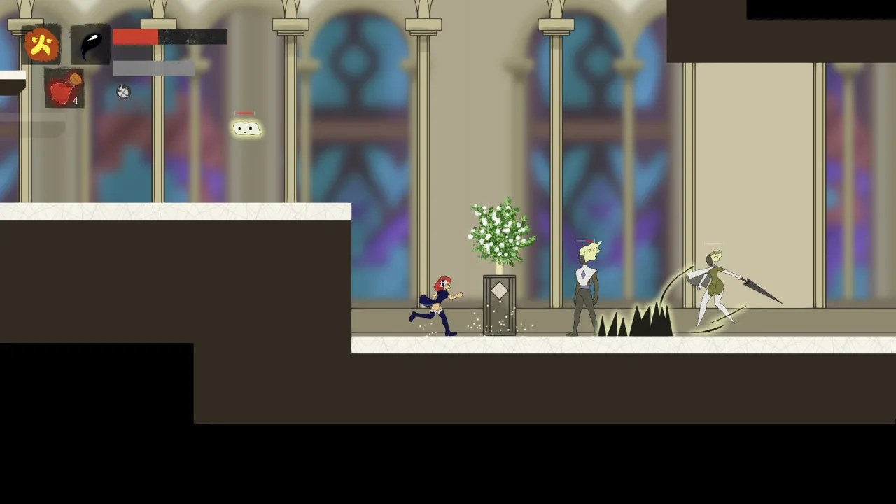 Скриншот 1 игры White Flame Inna: Daughter of the Void