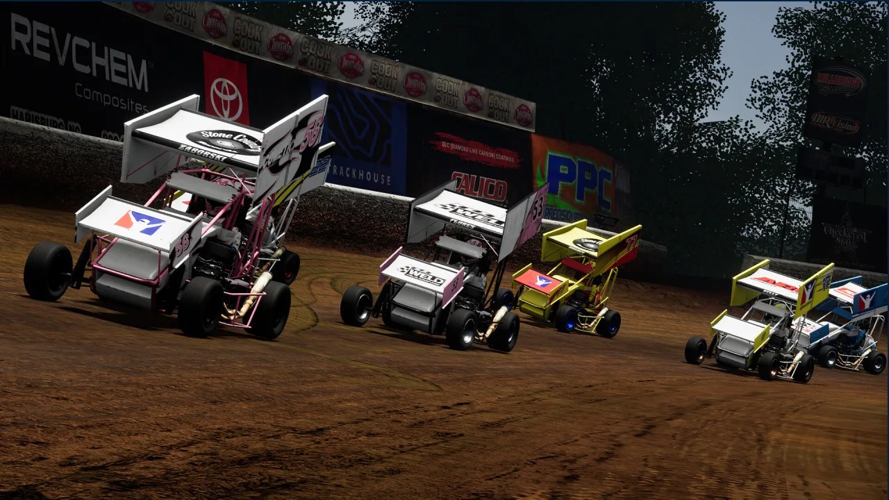 Скриншот 4 игры World of Outlaws: Dirt Racing 24 Gold Edition
