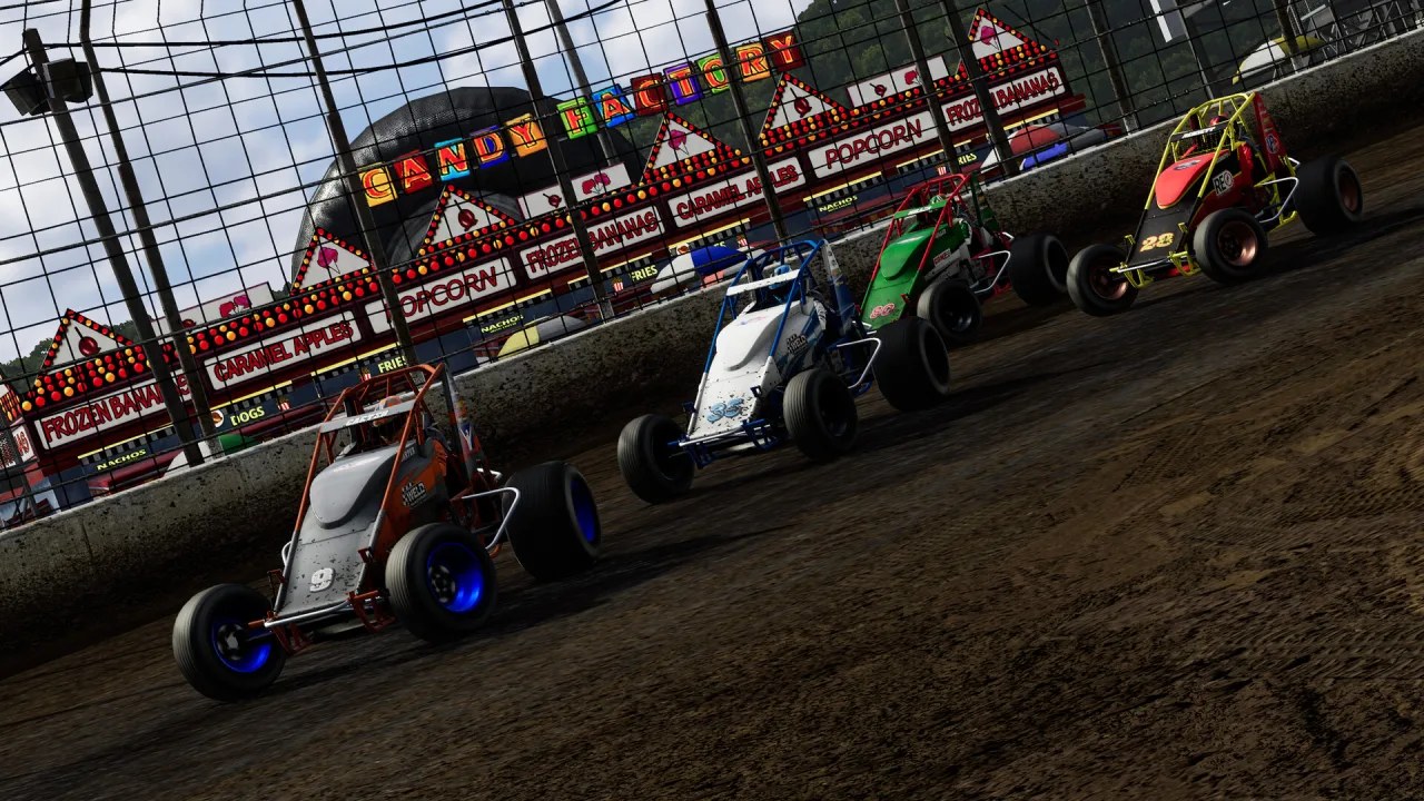 Скриншот 3 игры World of Outlaws: Dirt Racing 24 Gold Edition