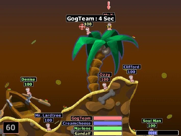 Скриншот 3 игры Worms 2