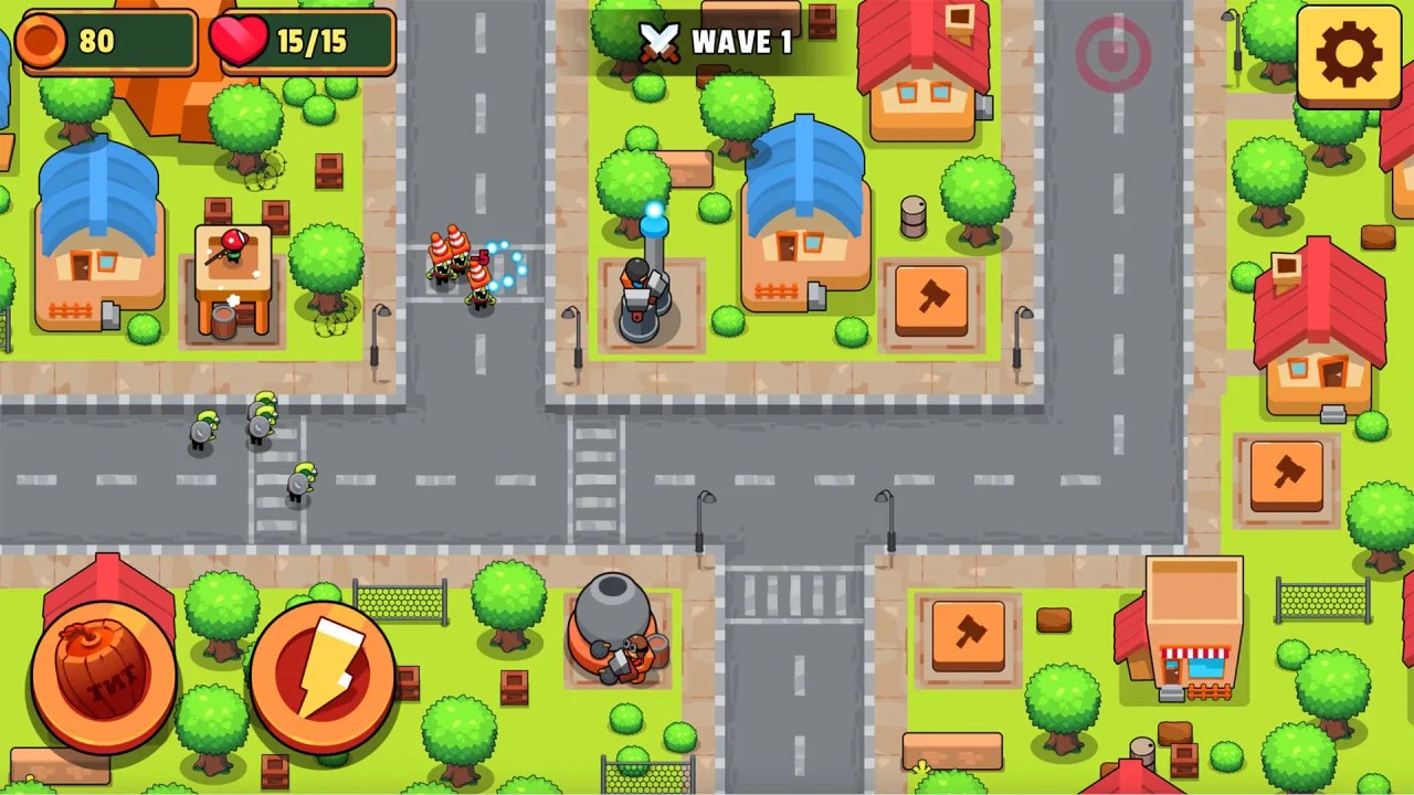 Скриншот 6 игры Zombie Tower Defense