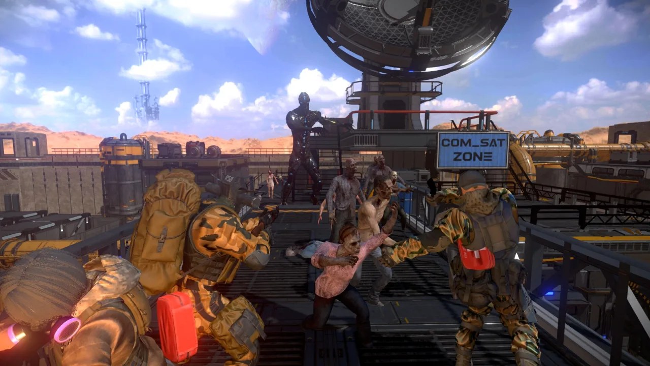 Скриншот 3 игры Zombie War:New World