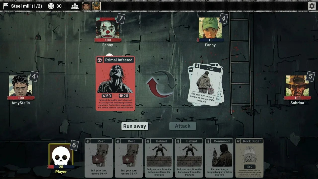 Скриншот 6 игры ZombieCards